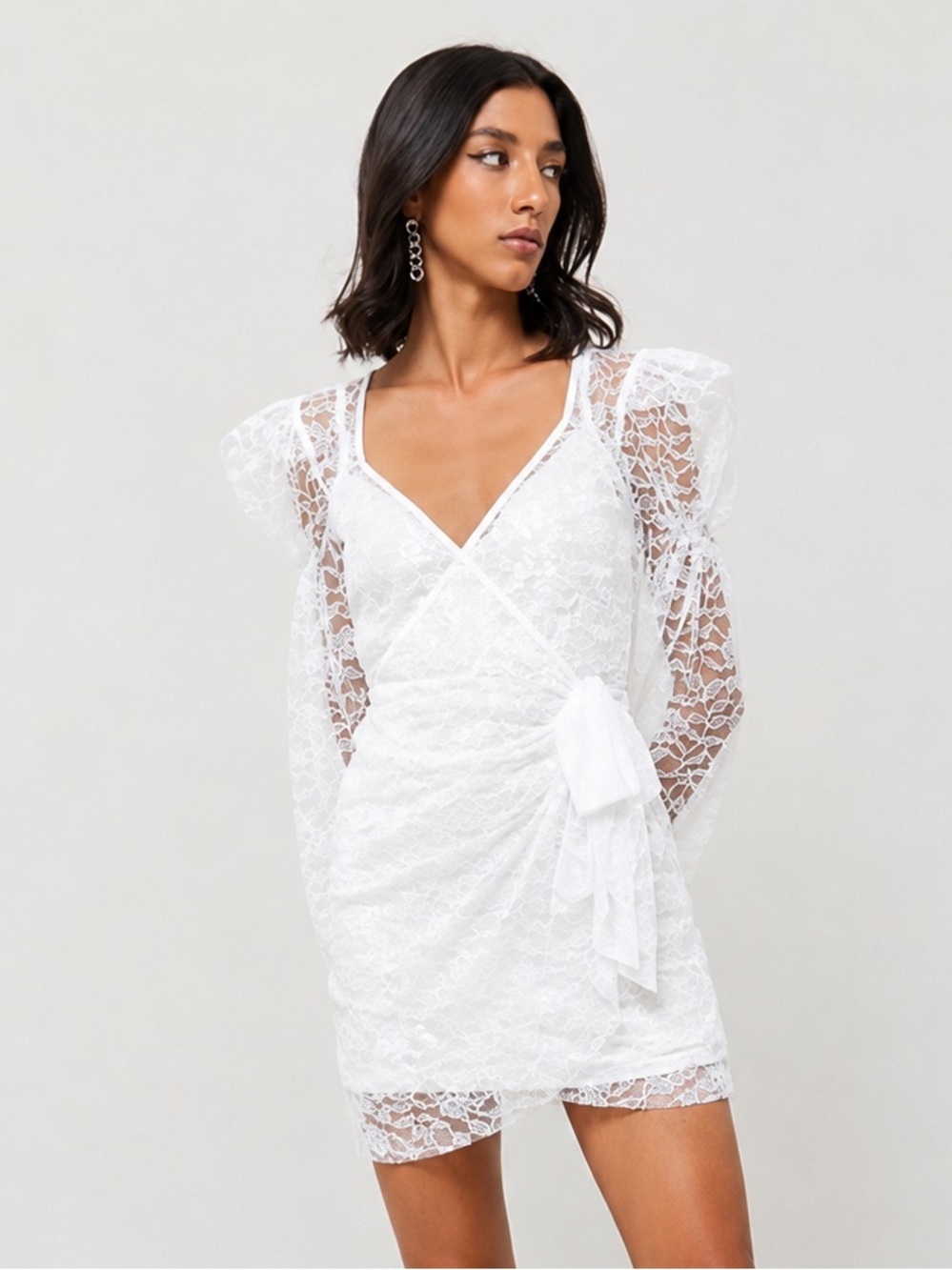 For love and lemons | M | For love lemons louvre mini dress (No Slip)